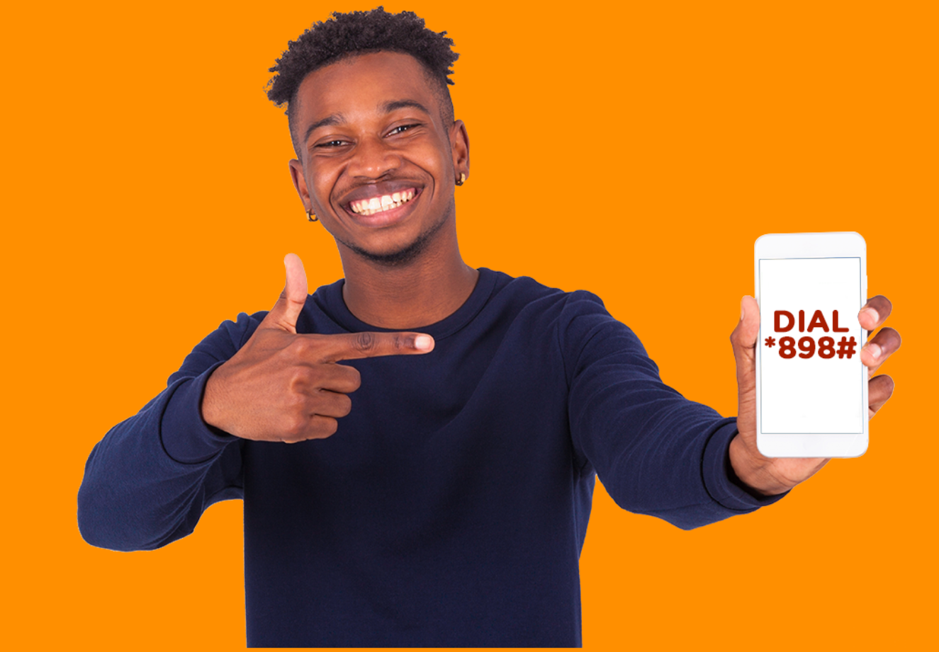 M-Pesa agent serving customers